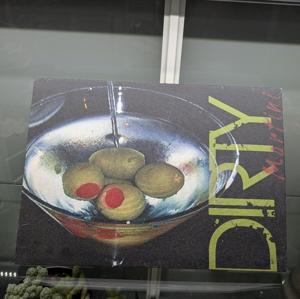 Dirty Martini Canvas Art